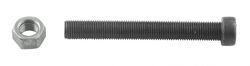 Leaf Spring Center Tie Bolt with Nut, 3/8" x 3" - 38-3TB