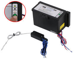 Bright Way Push-to-Test Trailer Breakaway Kit with 2-Amp Charger and 10 Ah Battery - Top Load