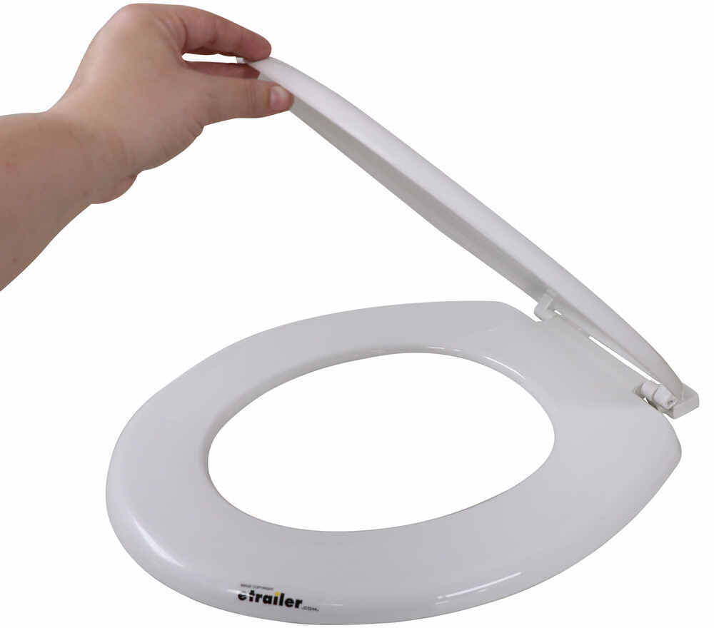 Replacement Plastic Toilet Seat and Lid for Dometic 210 Series RV Toilet White Dometic