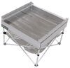 Portable Fire Pit with Full Coverage Grill Grate and Heat Shield