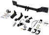 custom fit hitch stealth hitches hidden trailer receiver w/ towing kit - 2 inch