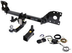 Stealth Hitches Hidden Trailer Hitch Receiver w/ Towing Kit - Custom Fit - 2" - 391AUDQ818T