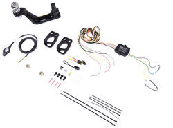 Towing Kit w/ Ball Mount and Trailer Wiring for Stealth Hitches Hidden Rack Receiver - 2" Ball - 391CONVA7