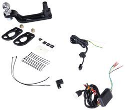 Towing Kit w/ Ball Mount and Trailer Wiring for Stealth Hitches Hidden Rack Receiver - 2" Ball - 391CONVOC5