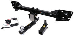 Stealth Hitches Hidden Trailer Hitch Receiver w/ Towing Kit - Custom Fit - 2" - 391SUOB15T