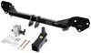 custom fit hitch stealth hitches hidden trailer receiver w/ towing kit - 2 inch