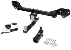 Stealth Hitches Hidden Trailer Hitch Receiver w/ Towing Kit - Custom Fit - 2" - 391SUOB20T