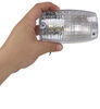 Peterson Trailer Backup Light - Incandescent - Rectangle - Clear Lens 4-1/2L x 2-1/2W Inch 393C