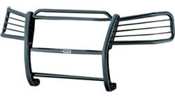 Westin Sportsman Grille Guard - 1 Piece - Black Powder Coated Steel                                 