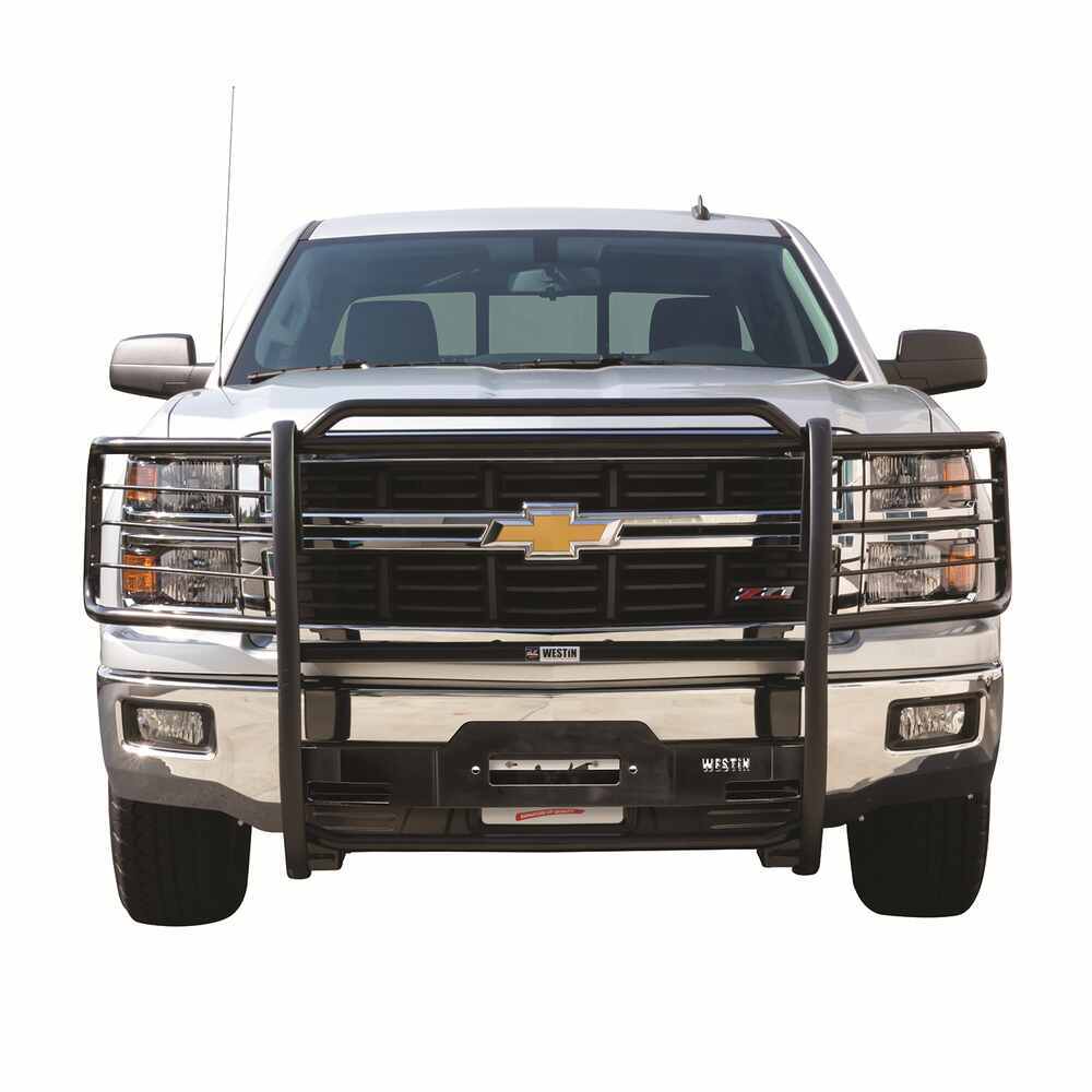 2015 Chevrolet Silverado 1500 Westin Sportsman Grille Guard with Winch ...