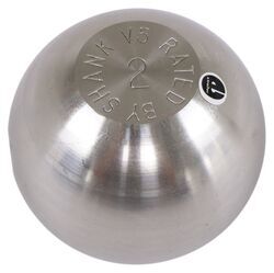 Convert-A-Ball Interchangeable Hitch Ball - 2" Diameter - Stainless Steel - 401B