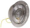 tail lights backup peterson trailer light with flange - incandescent stainless steel housing clear lens