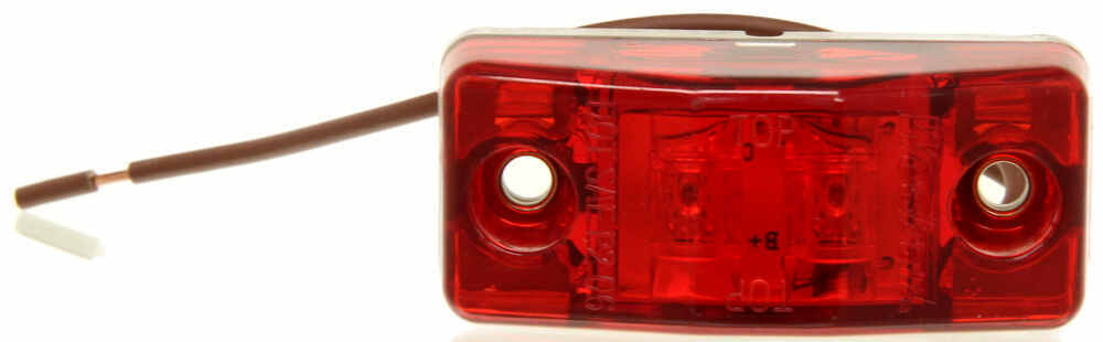 Waterproof LED with Self-Ground Stud - Red Bargman 42-99-401 Clearance/Side Marker Light 