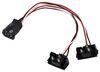 3-Wire Y-Adapter for Peterson Trailer Tail Lights - 3-Prong PL-3 Plug - 12" Long