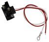 Right Angle 2-Wire Pigtail for Peterson Trailer Lights - 2-Prong PL-10 Plug - 10-1/2" Lead Right Angle Pigtail 421-49