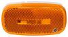 Peterson Clearance or Side Marker Trailer Light w/ Reflector - Incandescent - Oblong - Amber Lens Rear Clearance 422800