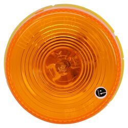 Peterson Clearance or Side Marker Trailer Light - Submersible - Incandescent - Round - Amber Lens   