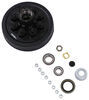hub with integrated drum for 5200 lbs axles 6000 7000 dexter trailer and assembly - 7k lb e-z lube axle 12 inch 8 on 6-1/2 1/2 studs