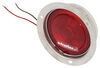 tail lights 5-1/2 inch diameter peterson trailer light w/ stainless steel housing - stop turn incandescent red lens