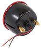 Peterson Trailer Tail Light - Stop, Turn, Tail - Incandescent - Round - Red Lens - Passenger Side Surface Mount 431800