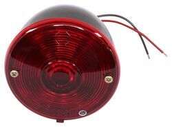 Peterson Trailer Tail Light - Stop, Turn, Tail - Incandescent - Round - Red Lens - Passenger Side - 431800