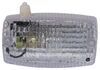 interior lights utility 4-9/16l x 2-1/2w inch peterson trailer dome light w/ switch - incandescent steel base clear lens