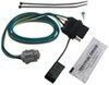 Hopkins Plug-In Simple Wiring Harness for Factory Tow Package - 4-Pole Flat Trailer Connector 4 Flat 43595