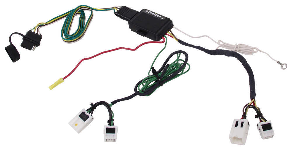 Plug-N-Tow (R) Vehicle Wiring Harness with 4-Pole Trailer Connector