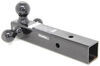 Reese Tri-Ball Mount for 2-1/2" Hitches - 1-7/8", 2", 2-5/16" Balls - Black Steel Ball 45325