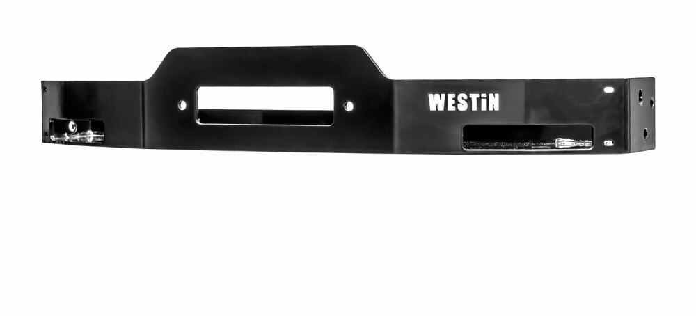 Westin MAX Winch Mounting Tray - Black Powder Coated Steel Steel 46-23905