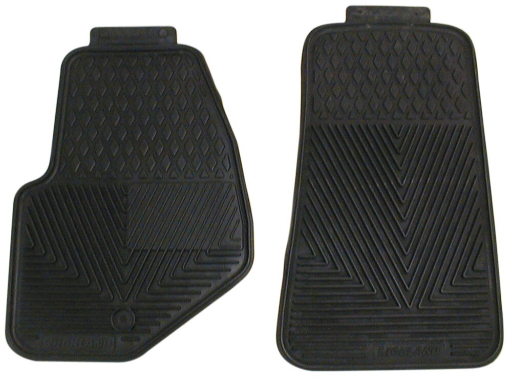 Auto Floor Mats All Weather Car Truck SUV Black Highland Floor Mats 46046