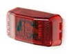 clearance lights submersible wesbar led trailer or side marker light - 1 diode rectangle red lens