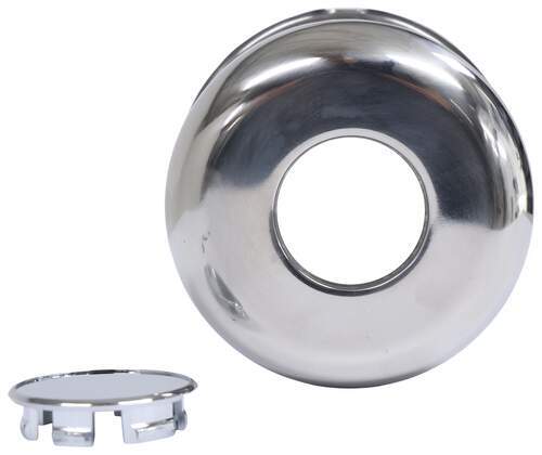 Trailer Wheel Center Cap, Chrome, 4.82