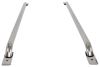 Westin Platinum Series Oval Truck Bed Side Rails - 64" Long - Polished Stainless Steel Side of Bed 50-2030