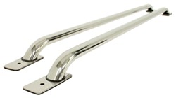 Westin Platinum Series Oval Truck Bed Side Rails - 71-1/2" Long - Polished Stainless Steel - 50-2040