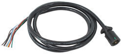 7-Way Molded Connector w/ 10' Cable - Trailer End - 50-67-005