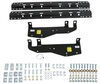 Fifth Wheel Trailer Hitch Custom Installation Kit with Brackets and Rails - Ford Super Duty 1999-04 Above the Bed 50043-6008