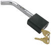 fits 2 inch hitch trailer receiver lock - padlock style for class iii iv and v