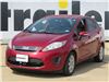 2013 ford fiesta  removable draw bars twist lock attachment on a vehicle