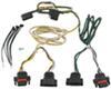 Curt T-Connector Vehicle Wiring Harness with 4-Pole Flat Trailer Connector No Converter 55323