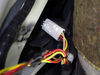 Curt T-Connector Vehicle Wiring Harness with 4-Pole Flat Trailer Connector Custom Fit 55571 on 2004 Nissan Murano 