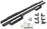 Westin HDX Nerf Bars with Drop Steps - Textured Black                                               