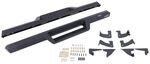 Westin HDX Nerf Bars with Drop Steps - Textured Black                                               