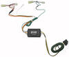 Curt T-Connector Vehicle Wiring Harness with 4-Pole Flat Trailer Connector Converter 56002