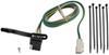 Curt T-Connector Vehicle Wiring Harness for Factory Tow Package - 4-Pole Flat Trailer Connector No Converter 56042