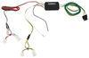 Curt T-Connector Vehicle Wiring Harness with 4-Pole Flat Trailer Connector Custom Fit 56062