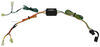 Curt T-Connector Vehicle Wiring Harness with 4-Pole Flat Trailer Connector 4 Flat 56091