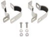 Universal Light Clamps for Westin HDX Grille Guard - Stainless Steel - Qty 2 Light Mount 57-0000