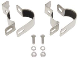 Universal Light Clamps for Westin HDX Grille Guard - Stainless Steel - Qty 2 - 57-0000
