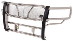 Westin HDX Grille Guard with Punch Plate - Polished Stainless Steel - 57-2500
